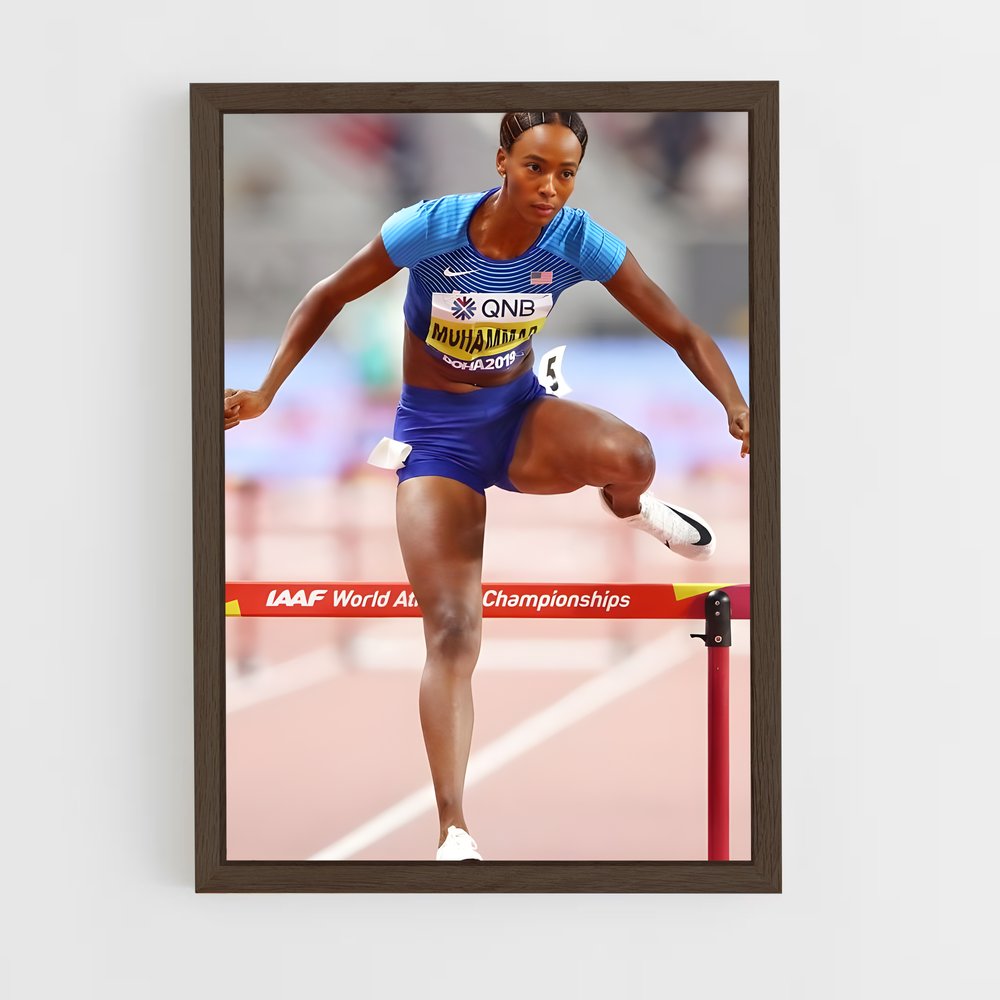 Poster Saut de Dalilah – affiche Athlétisme (vue 5)